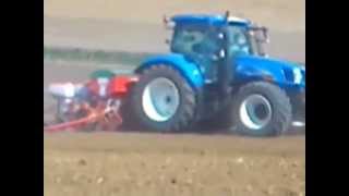 Siew QQ,☆ u sąsiada 2014 New Holland T6050 &Gaspardo ㋡