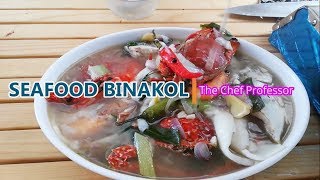 Seafood Binakol - The Chef Professor