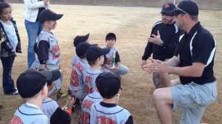 Nice Playing Compliment of Baseball Players by Coach