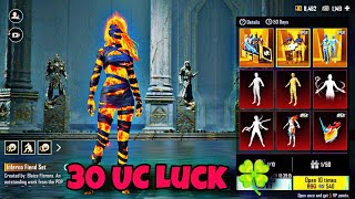 Infereno Fiend Set Crate Opening | Pubg Mobile Mummy Suit Crate Opening Luck 100%