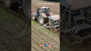 Semis des couverts végétaux ☘️ #agriculture #elevage #machineagricole #valtra