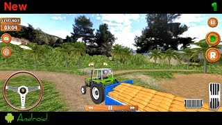 Farming Game 3D Tractor And Trolley Game (New Release) Android | Minute Gameplay