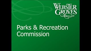 Parks and Recreation Commission 10/25/2023