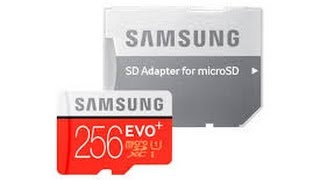 Samsung 256 GB Micro Sdcard Unboxing