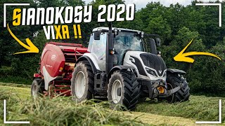 ☆VIXA!✔ Sianokosy 2020☆Valtra T144 & Lely☆w Akcji☆[PwO Team]