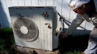 Ductless AC system