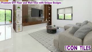 Icon Tiles UK Premium GVT Floor Tiles and Wall Tiles - Best Floor & Wall Tiles for Bathroom, Kitchen