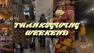 SILENT VLOG✨ | RAW AND UNCUT | THANKSGIVING WEEKEND | FAMILY | SHOPPING #blackfriday #thanksgiving