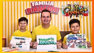 Aprenda a fazer Grafite - Família Bianconi