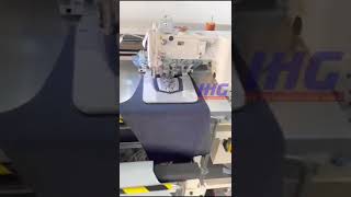 This Automatic Pocket Setter Machine for Jeans Will Save You Time and Cost! #shorts