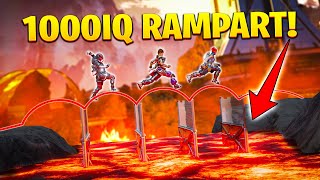 100 IQ Rampart - Just Apex Legends WTF & Funny Moments #30