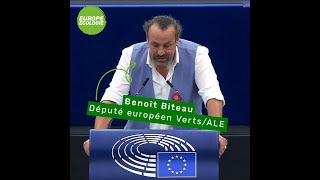 Benoît Biteau sur les exportations ukrainiennes de céréales