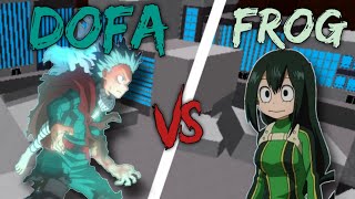 Frog VS Dofa | Boku No Roblox Remastered