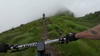 MTB Monte Croce di Muggio, quanta nebbia ! Bellano 16.06.2024