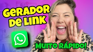 COMO GERAR OU CRIAR UM LINK DO WHATSAPP SEM APP EM POUCOS SEGUNDOS