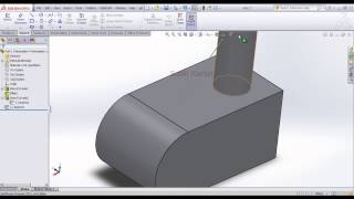 30 - Solidworks 2013 Eğitim - Rib ve Dome Komutları
