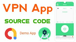 VPN App Source Code Android Studio | Free VPN Servers For VPN App | Android App Source Code