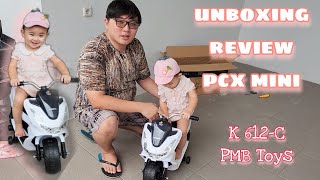 MOTOR AKI PCX K 612 C - UNBOXING dan REVIEW MAINAN ANAK