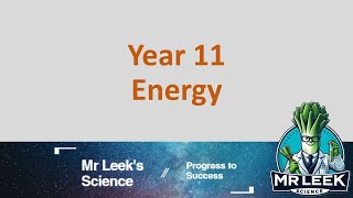 Year 11 Energy revision questions