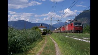 I DEVIATI SULLA BRENNERO PARTE QUINTA, IN 4K. #brennerbahn #ferroviadelbrennero #taurus #vectron