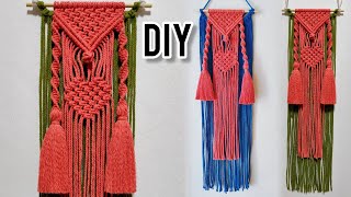 👉#EP9 | Simple Macrame Pattern | Wall Hanging To look Luxury - Step by Step 💙