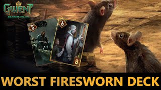 Crime Firesworn Deck That Almost Works! Plus A Lot Of Yapping... | Gwent