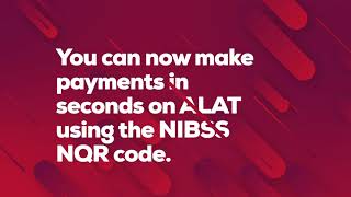 How to use QR Code on ALAT to make payment.