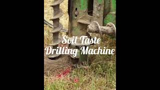 soil taste drilling machine