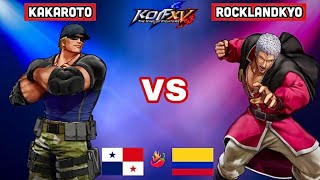 KOF XV 🌶-KAKAROTO VS ROCKLANDKYO | FT5 | KOF RD | PICANTE NATION