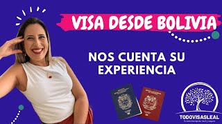 VISA EXISTOSA desde Bolivia. Yessica Abou nos cuenta su EXPERIENCIA║TODO VISAS LEAL║