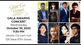 2022 Salon de Virtuosi Gala Awards Concert