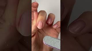 How I shape my nails! Tips for short oval natural nails! 💅