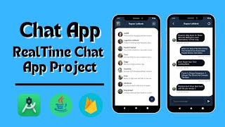 Chatting App tutorial in android studio java | |  Firebase auth | #androidstudio