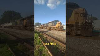 CSX M421 with 325, 5397 #athensalabama @CameraBryan #trainhorns #trainvideos #csx #freighttrain