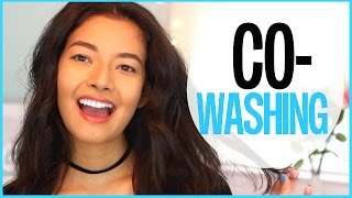 HOW TO CO-WASH // USING JUST CONDITIONER // JOANNA