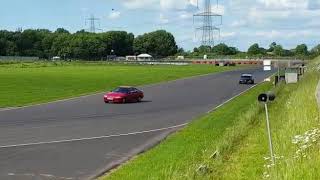 Evo 8 time attack castle combe track session