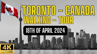 Toronto , Canada Walking Tour , Kensington Market , April 18th 2024 #travel #walkingtour !