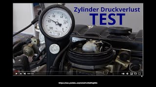 Motor Zylinder Druckverlusttest