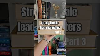 Strong female lead characters prt3! #femalecharacters #booktube #fantasybooks #reading #shorts