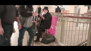 New York City up-close - musician at Grand Central Terminal, October 30, 2024 2