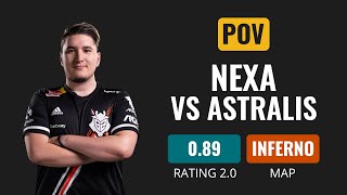 [POV] G2 nexa VS Astralis [Inferno] | CS GO DEMO