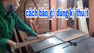 cách bào gỗ | tuấn anh bị máy bào x.é.n m.ấ.t đầu ngón tay