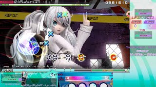 | ARCADE CONTROLLER | Streaming Heart 9★ | PERFECT 100.85% EXTREME |ProjectDIVAMM+(mods)|