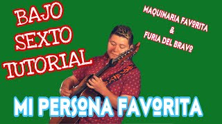 Mi Persona Favorita - La Maquinaria Norteña & Furia del Bravo (TABS Bajo Quinto Tutorial)