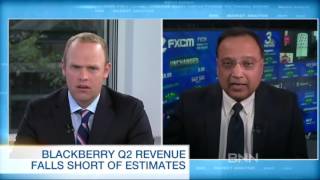 BlackBerry revenues misses expectations