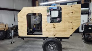 under 2k?  Budget friendly square drop off grid entry level D.I.Y. build  camper part 1 of 2