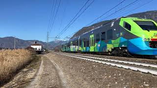 I TRENI DELLA BRENNERO IN 4K. LAIVES (BZ), 15.02.23 #taurus #vectron #güterzug