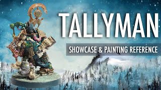 Tallyman Death Guard Nurgle Chaos Space Marines Character Showcase Painting Reference Warhammer 40K