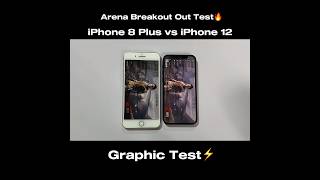 IPhone 8 Plus vs iPhone 12 - Arena BreakOut Start and Graphics Test🔥