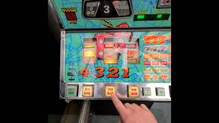 roadhog fruit machine,barcrest £6 20p.